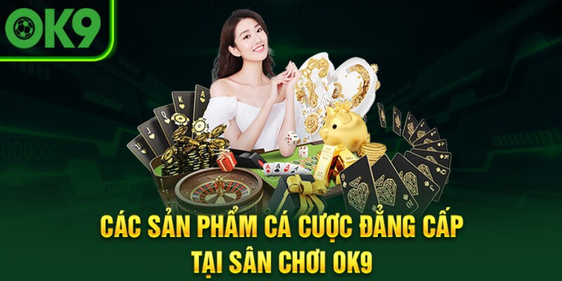 Kho game online của OK9 đỉnh cao hàng đầu